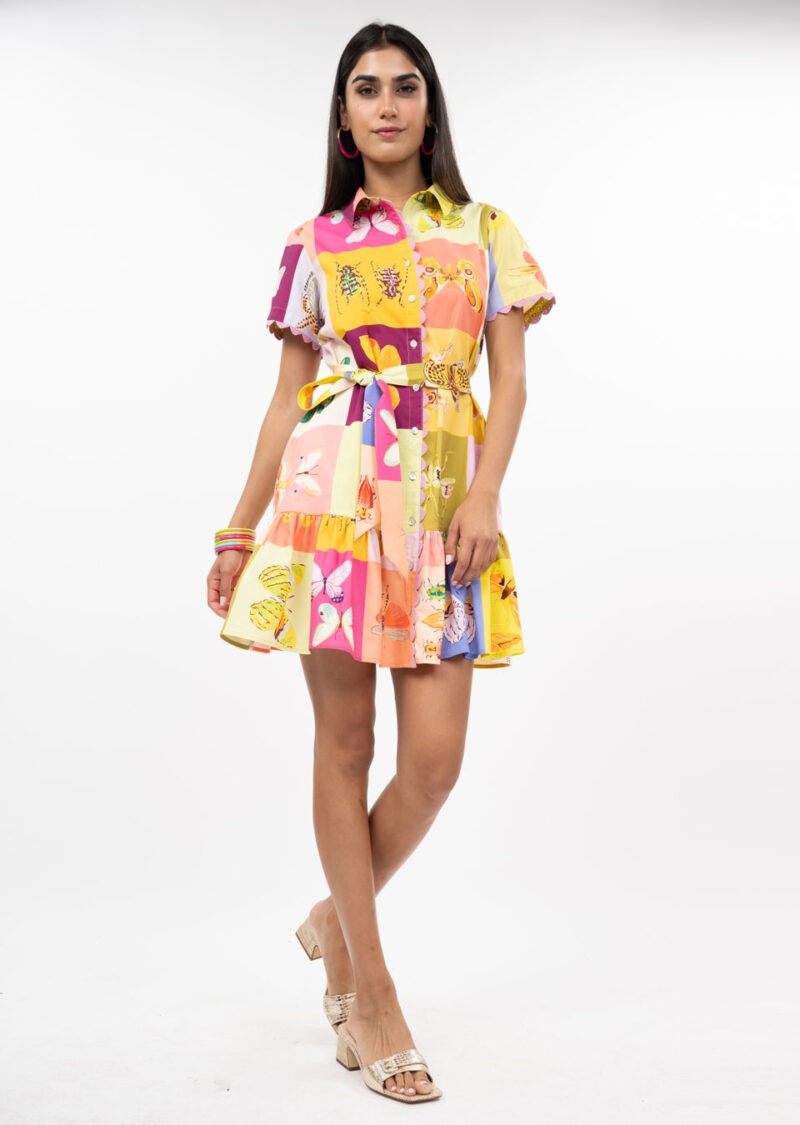 Uncle Frank Square Dance Dress multi color 