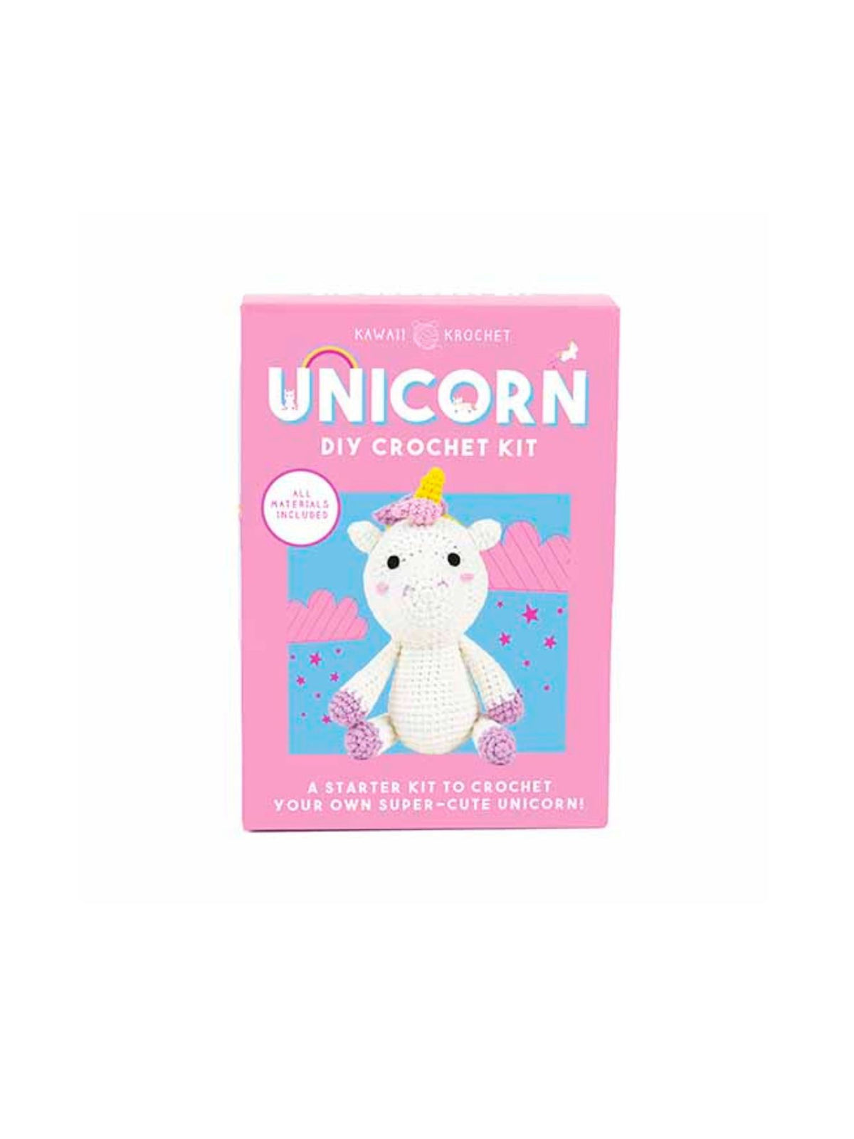 unicorn diy crochet kit