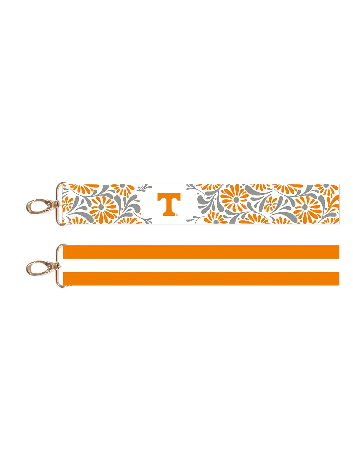 University of Tennessee Floral Print Bag Strap