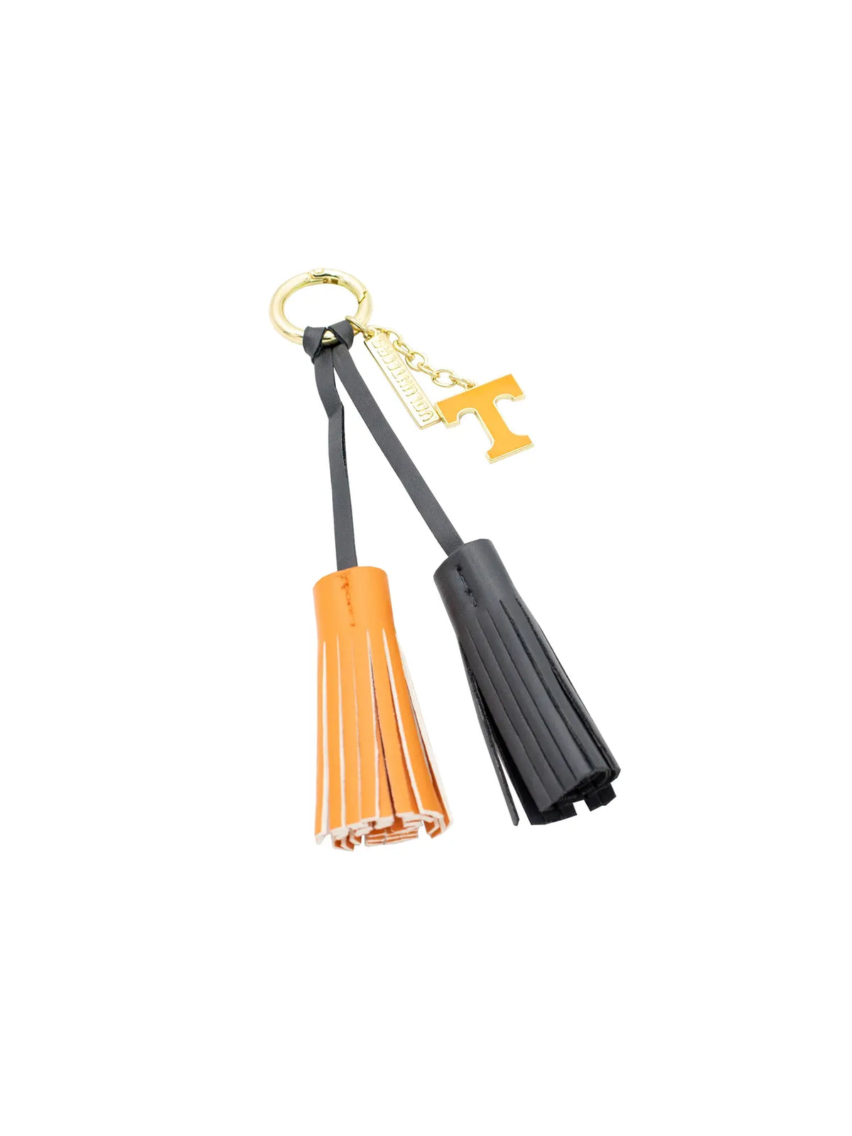 University of Tennessee Tassel Power T Bag Charm Orange Grey Tennessee Vols Game Day