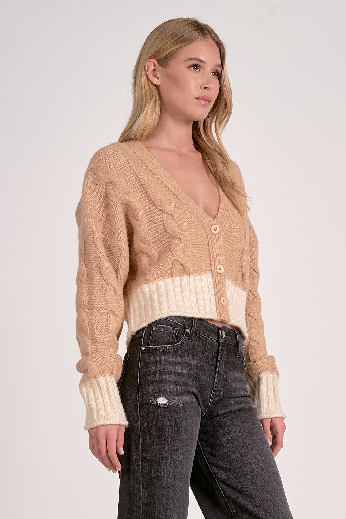 Colorblock Cardigan