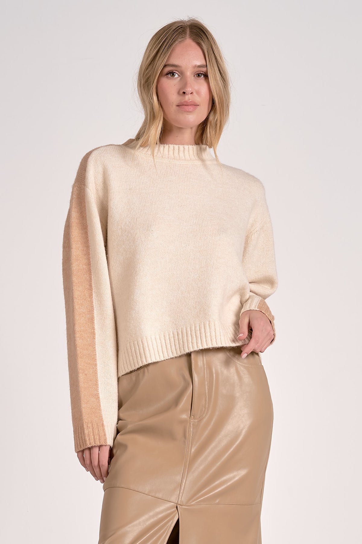 Modern Colorblock Sweater