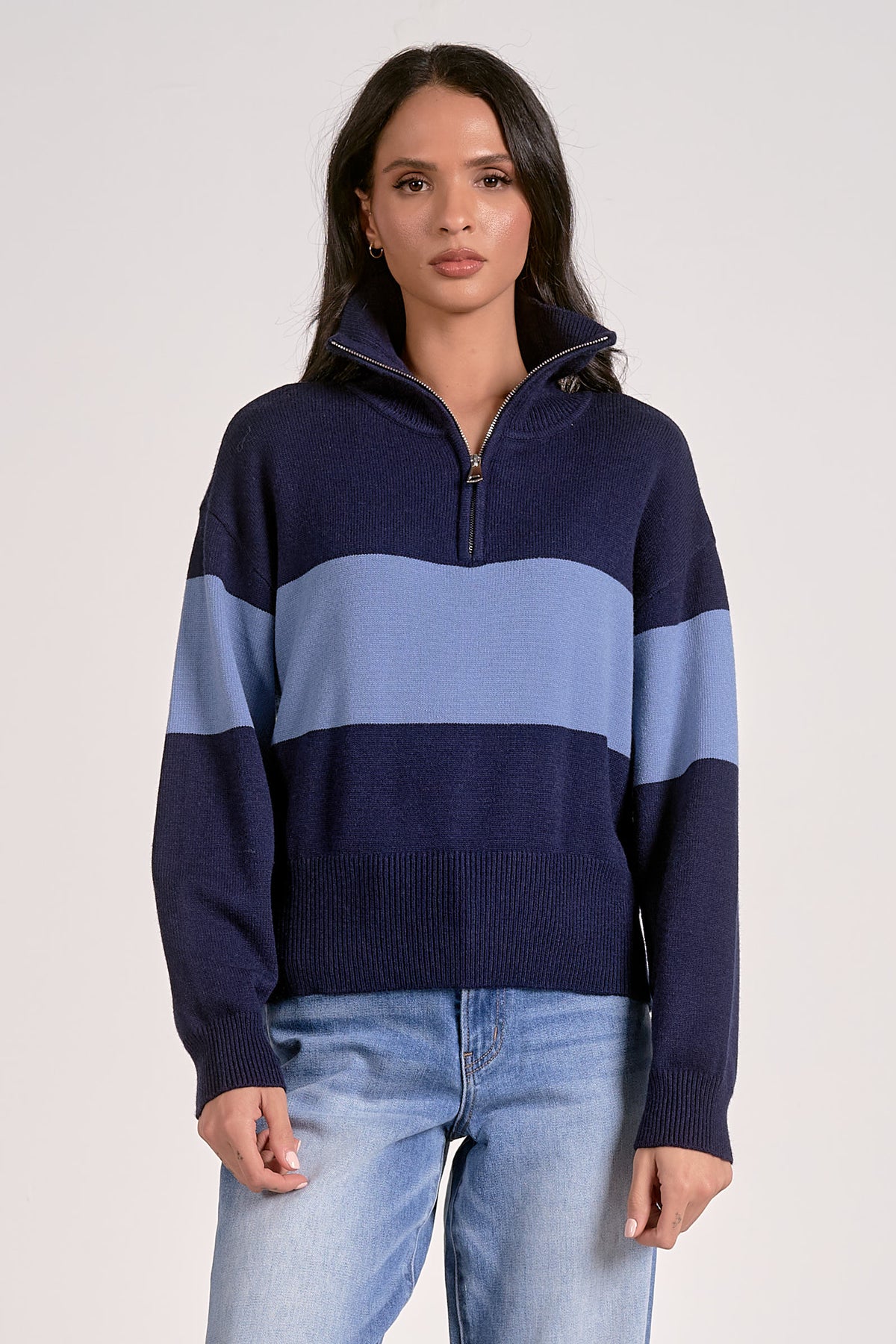 Suki Half Zip Sweater