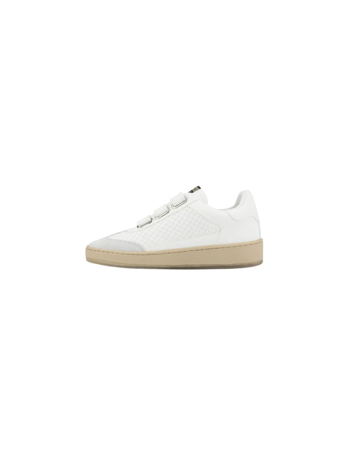 Vintage Havana Ease 6 Mesh Velcro Sneaker in white