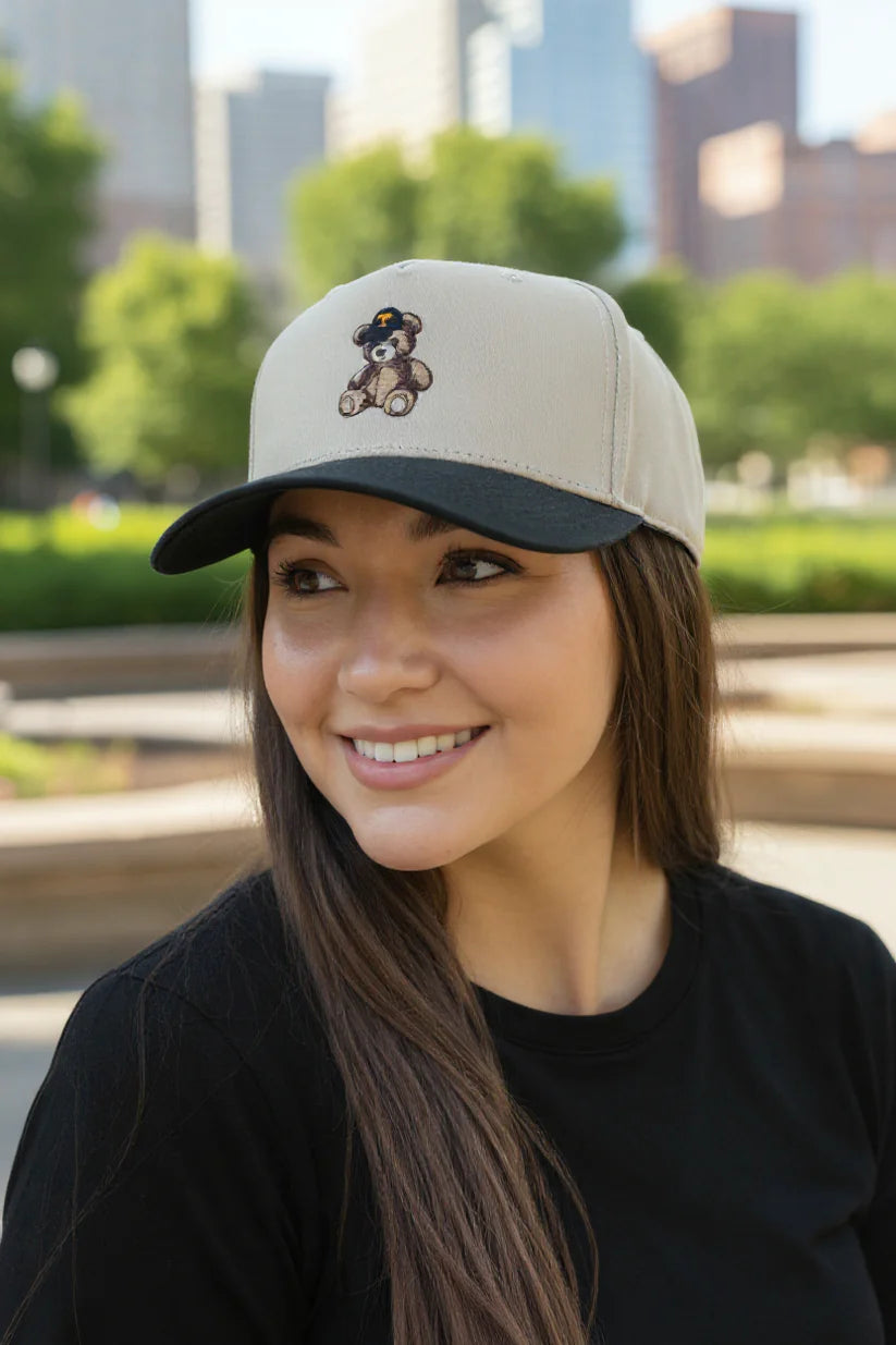 Vols Teddy Embroidered Hat: Black & Khaki
