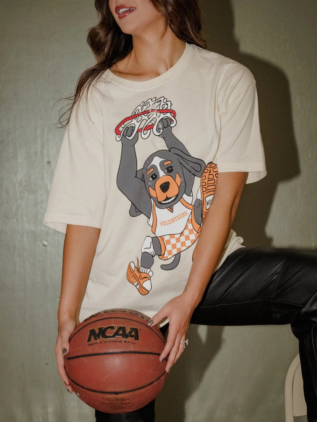 LivyLu Tennessee Vols Double Baller Tee
