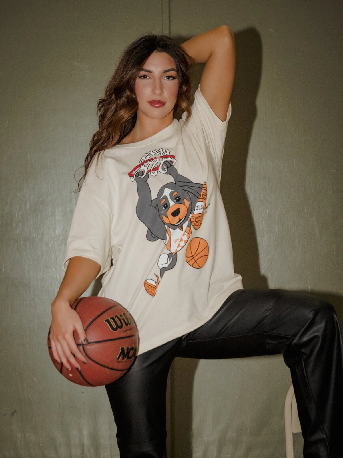 LivyLu Tennessee Vols Double Baller Tee