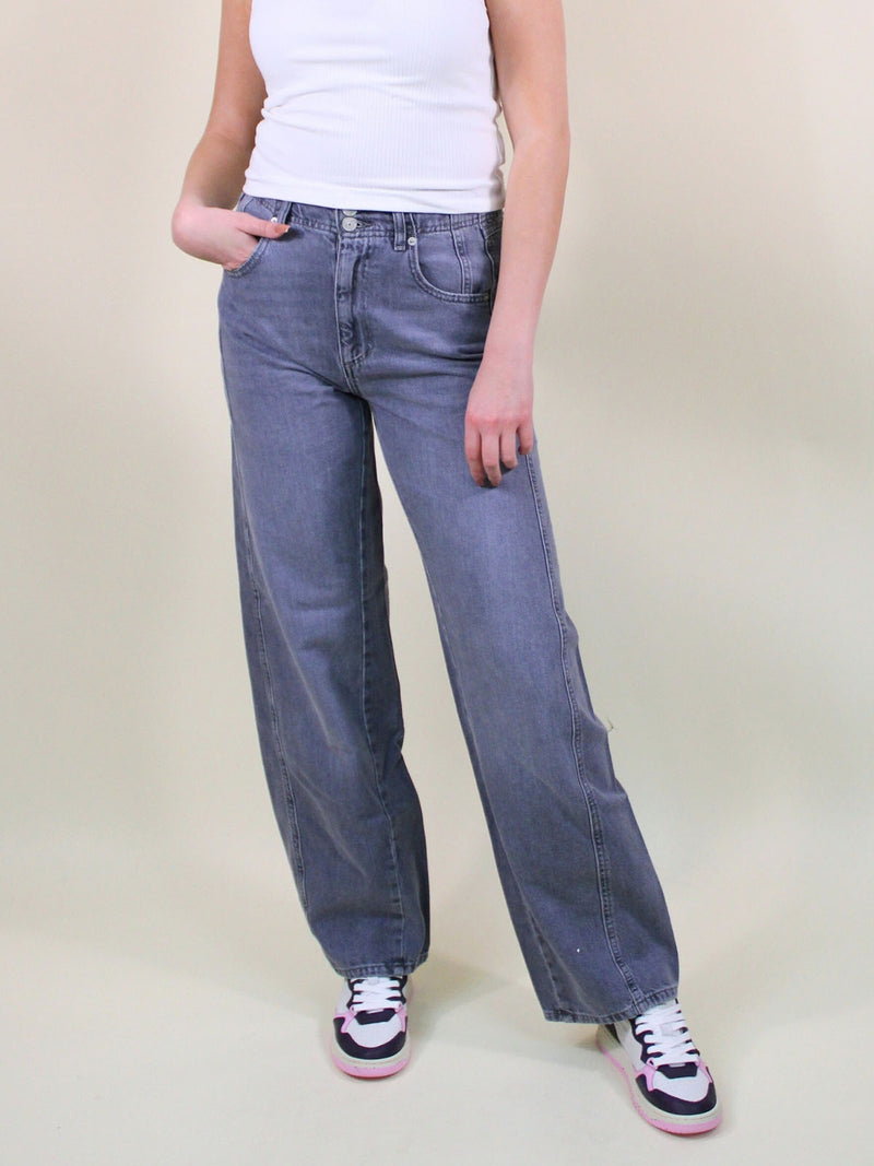 Free People Aster Straight-Leg Jeans Slate