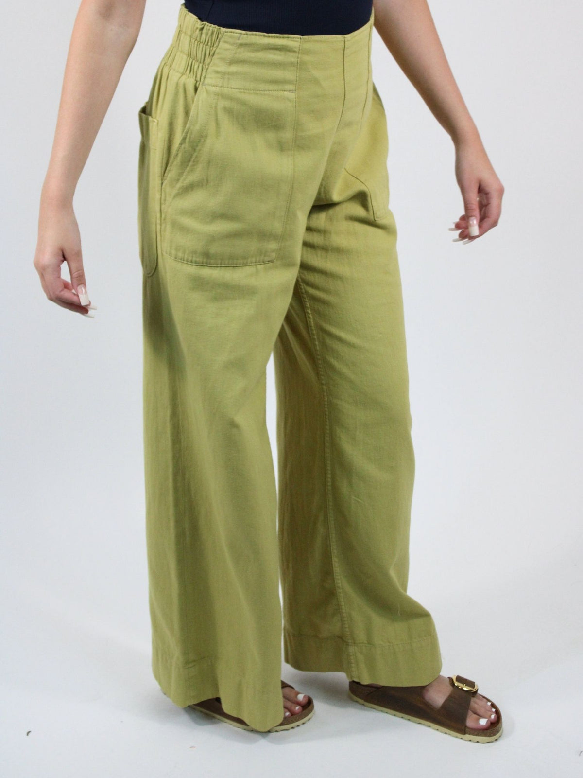 We The Free Breezy Denim Pull On Antelope