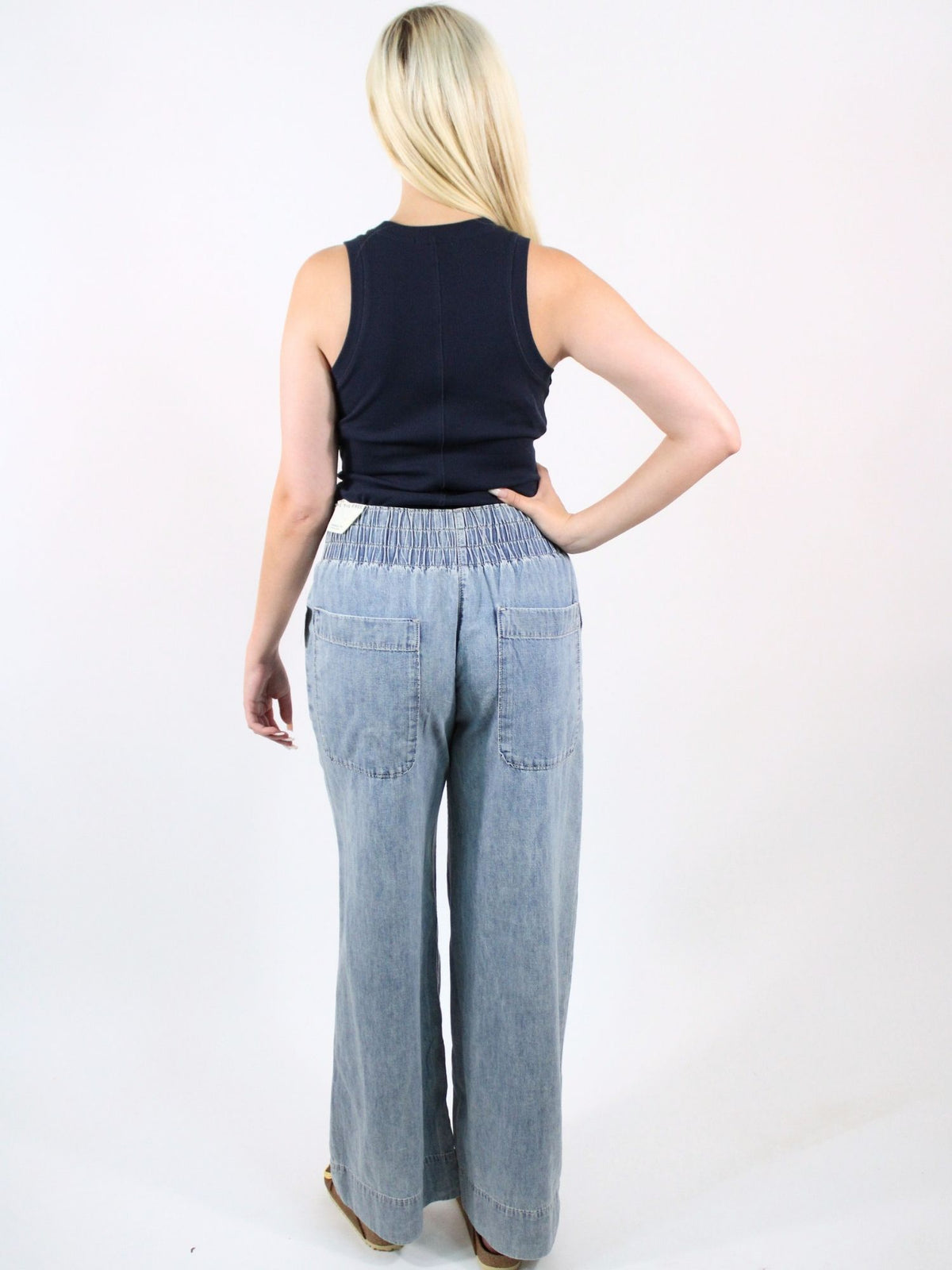 We The Free Breezy Denim Pull On Dusk