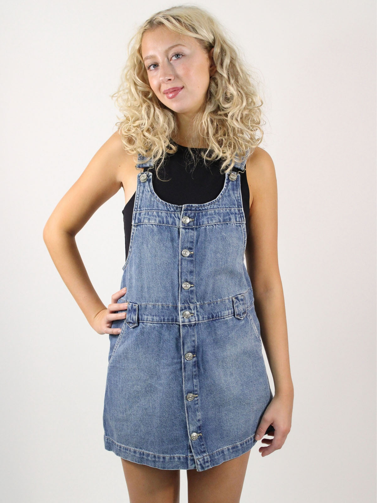 We The Free Edie Denim Skirtall Nimbus