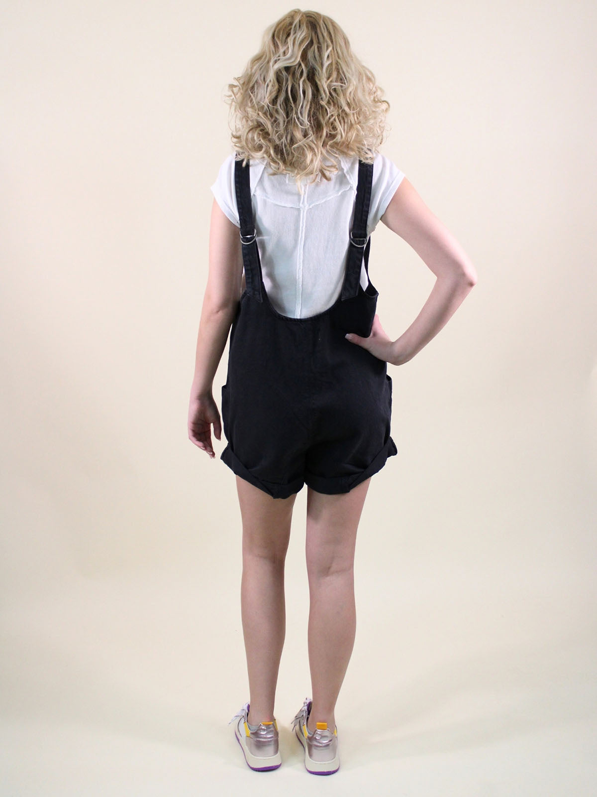 We The Free High Roller Denim Shortall True North