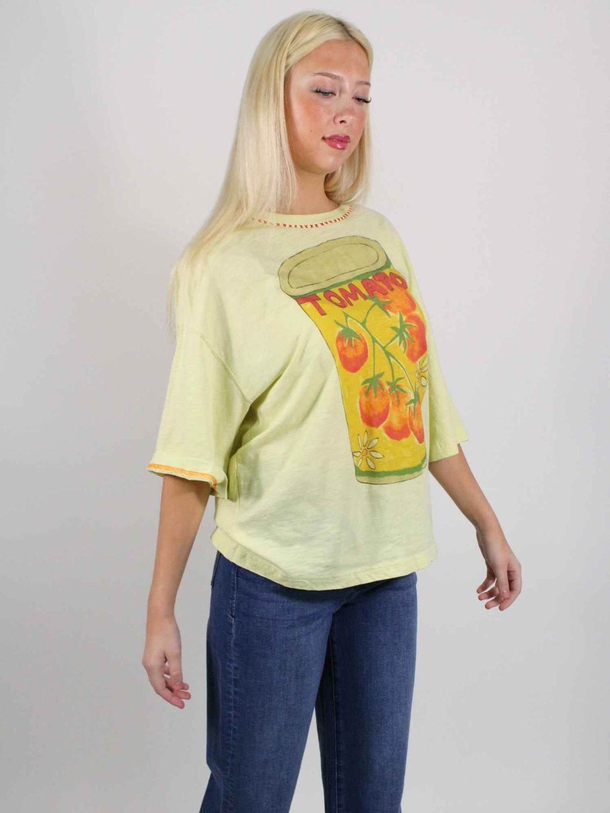 We The Free In Spring Tee Lemon Water Combo