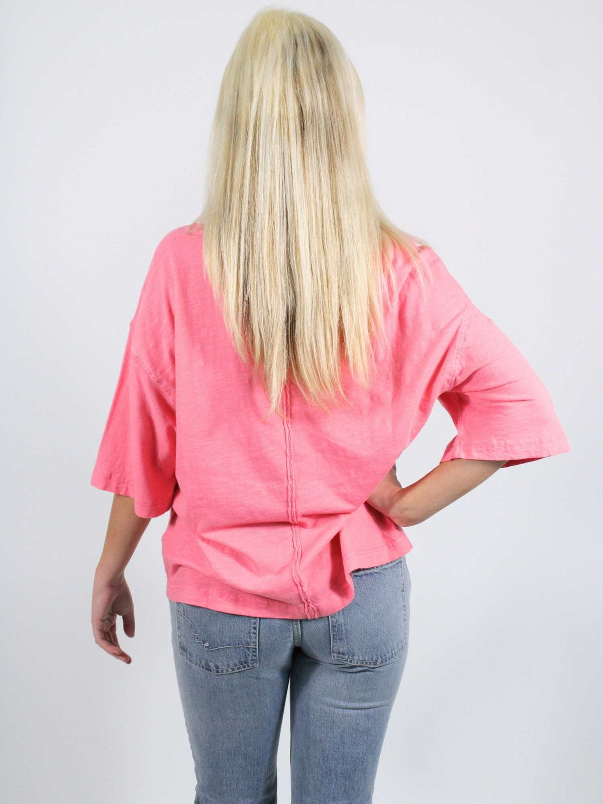 we the free in spring tee pink poppy combo