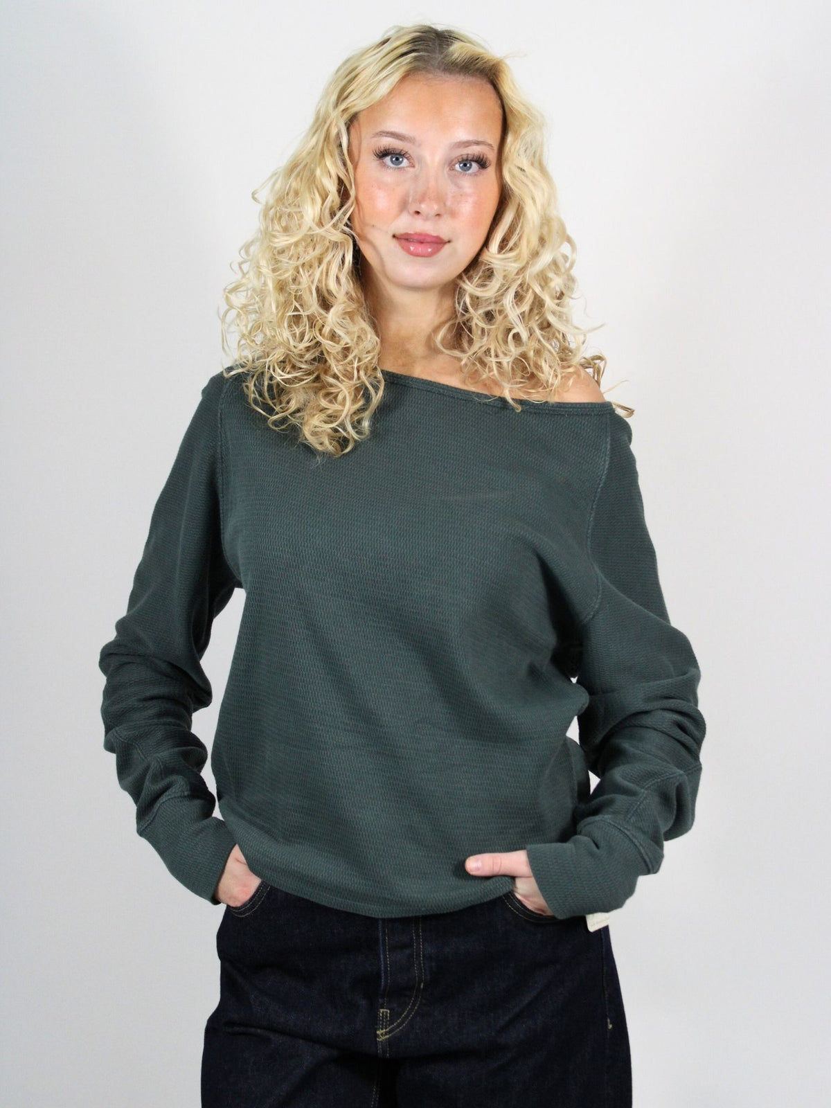 We The Free Jess Long Sleeve Slouchy Thermal Seamoss