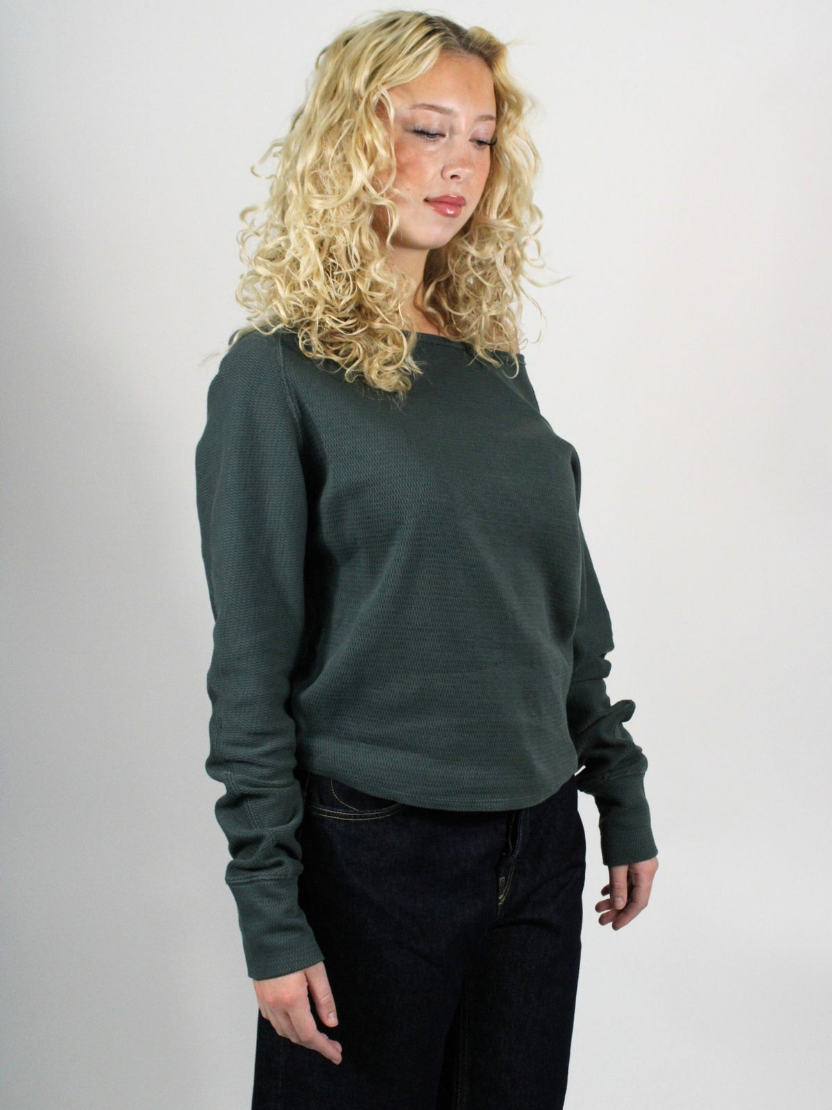 We The Free Jess Long Sleeve Slouchy Thermal Seamoss