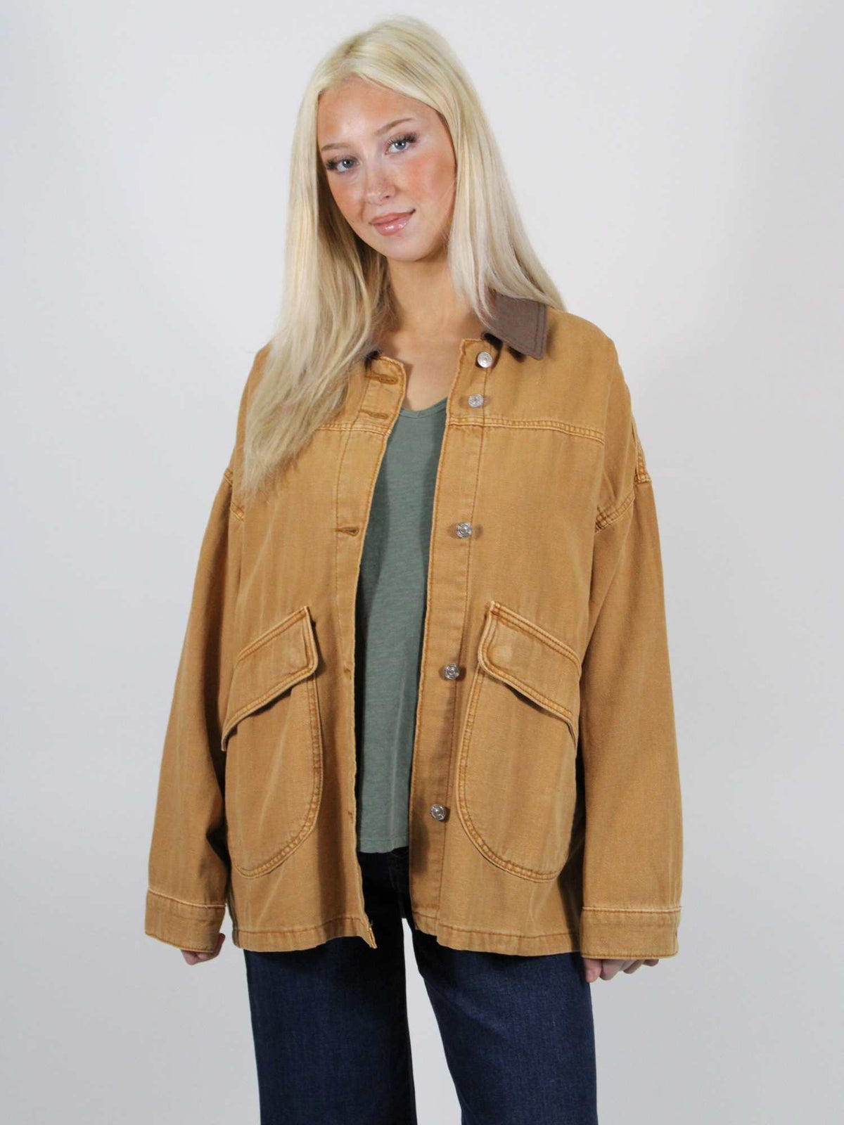 we the free lemon denim jacket meerkat