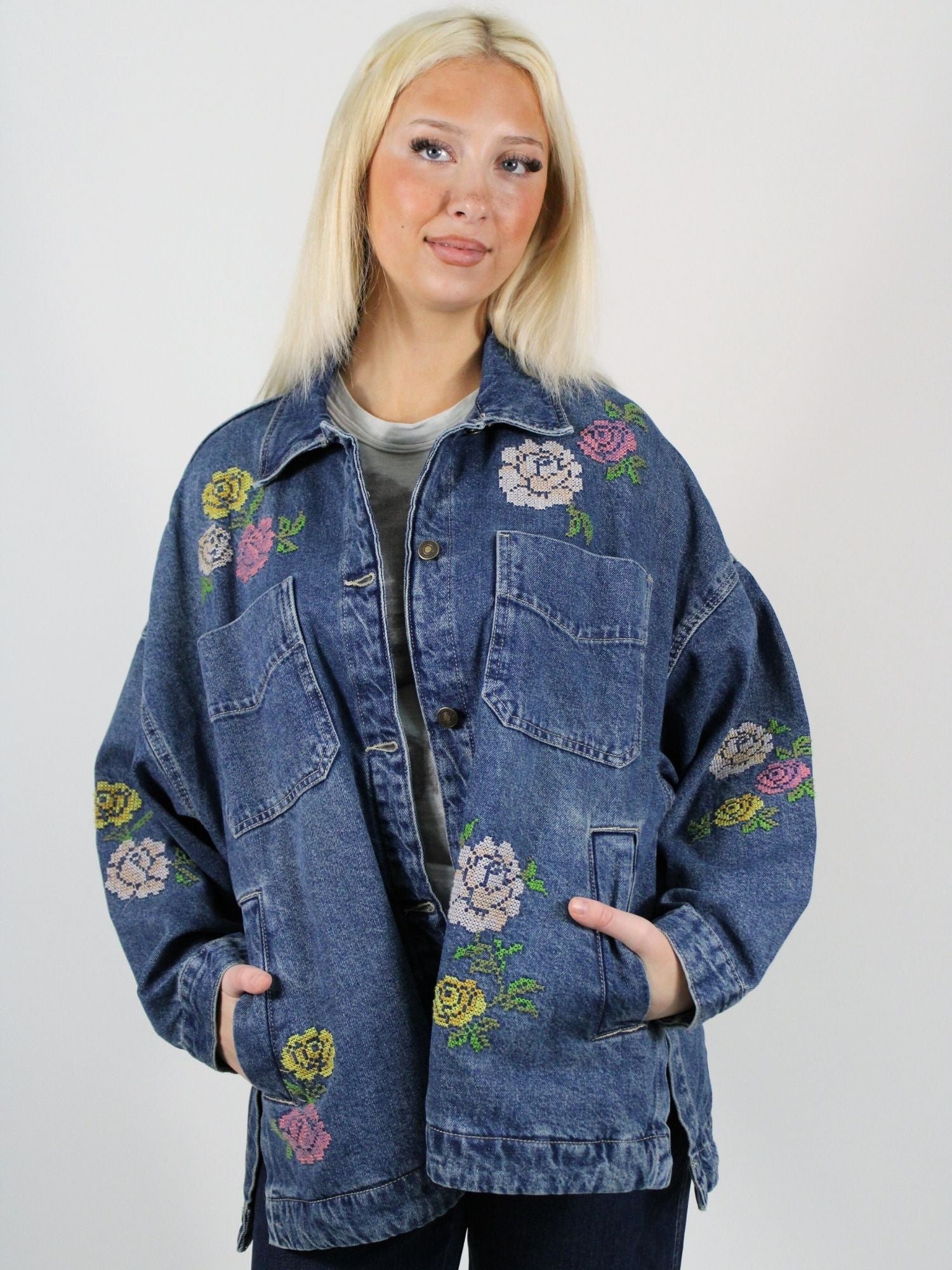 We The Free Madison City Embroidered Jacket – Bliss