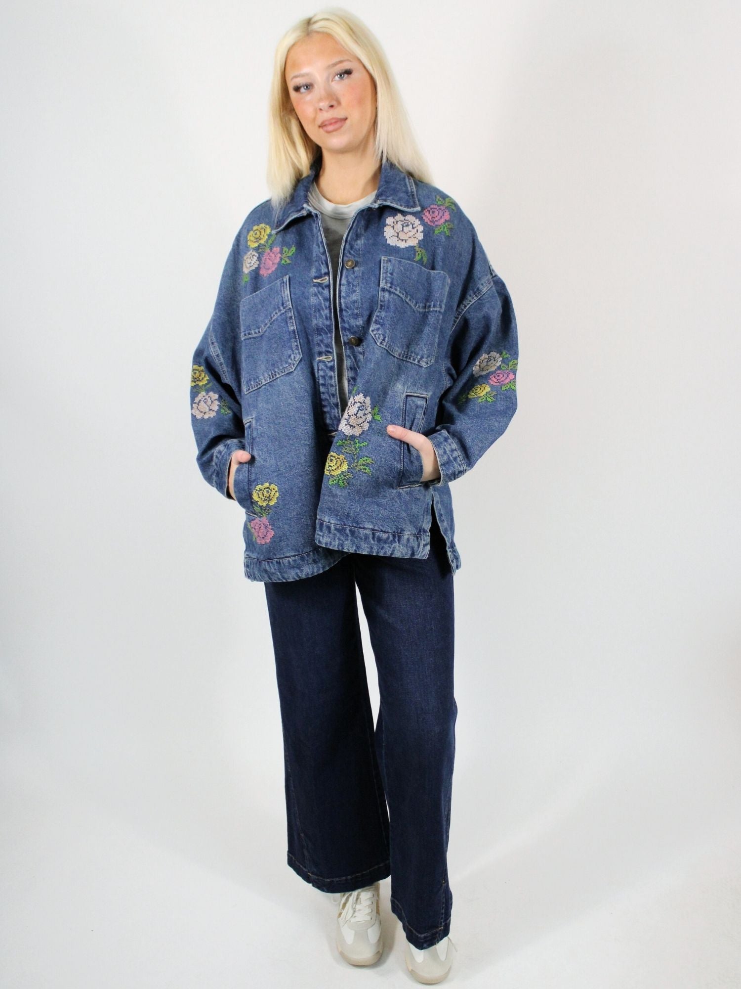 We The Free Madison City Embroidered Jacket – Bliss