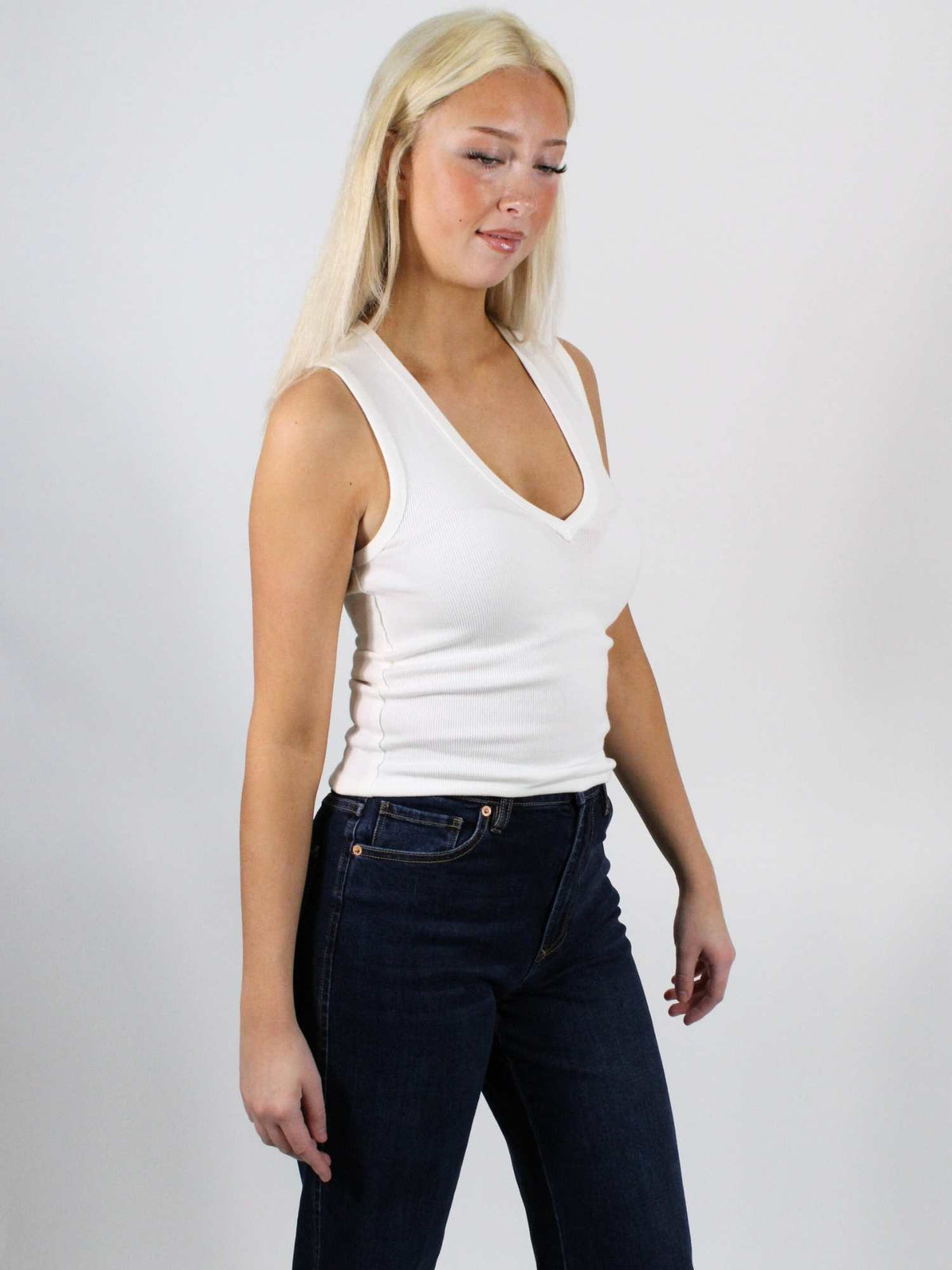 We The Free Neria Tank Ivory