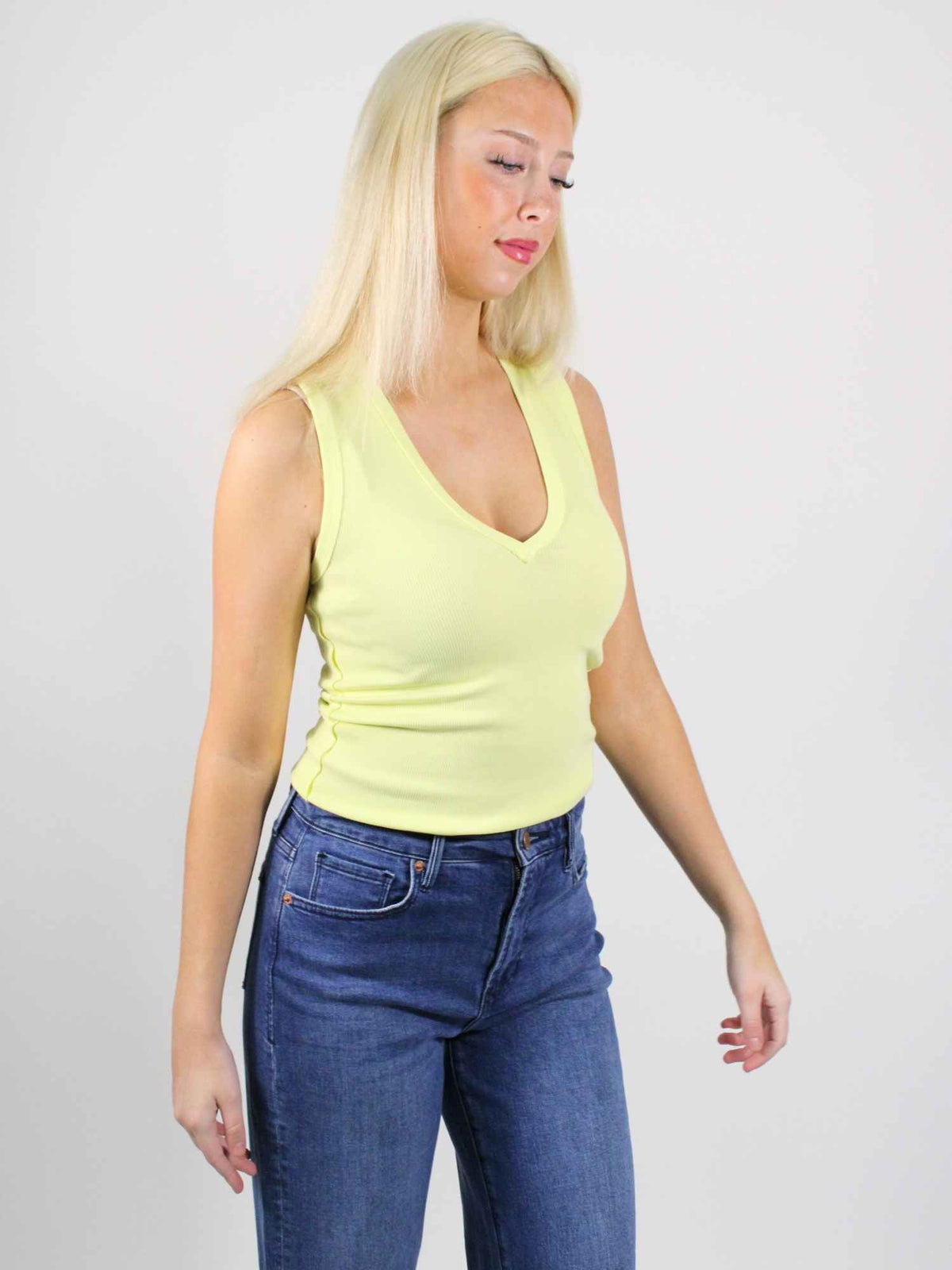 We The Free Neria Tank Lemon Water