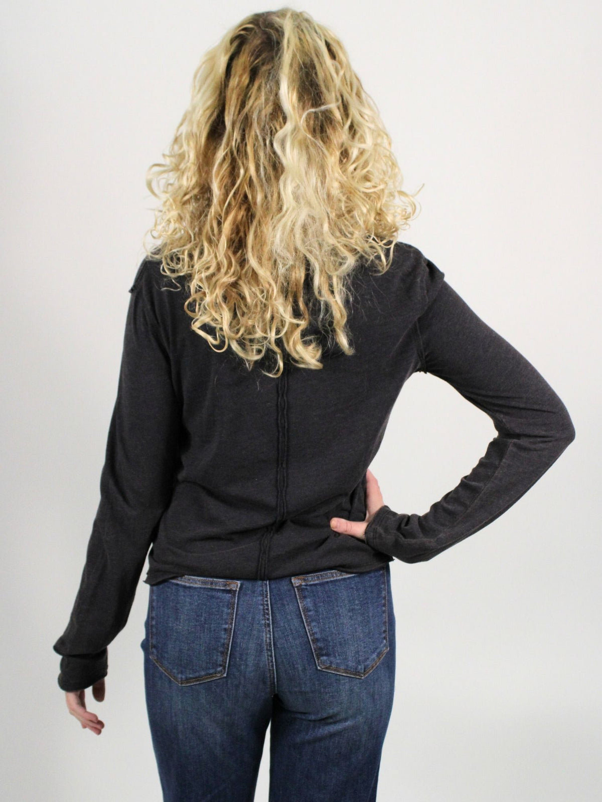 We The Free Nova Long-Sleeve Tee Black