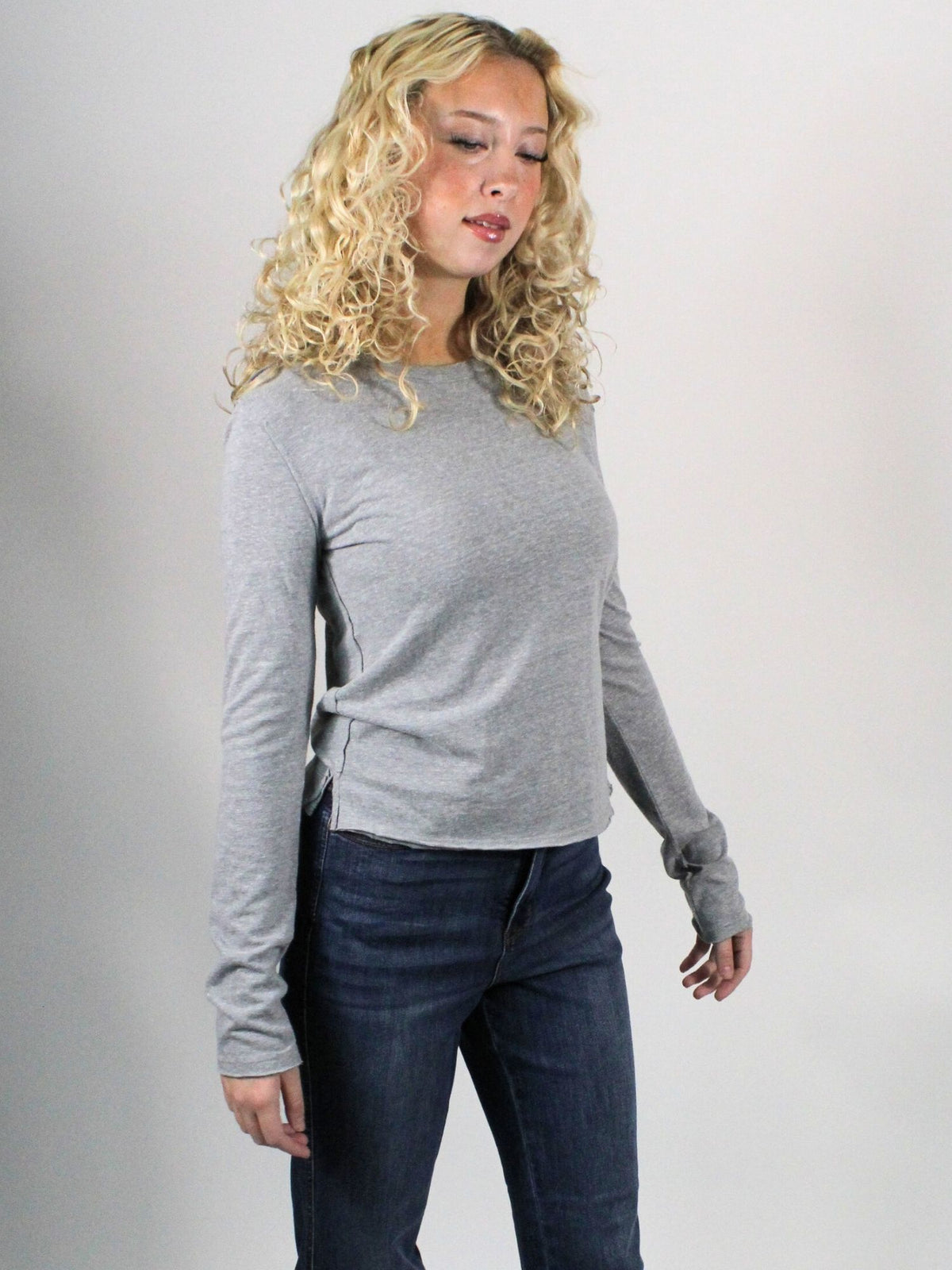 We The Free Nova Long-Sleeve Tee Greyhound