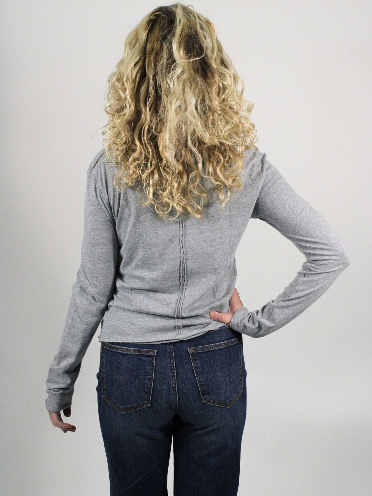 We The Free Nova Long-Sleeve Tee Greyhound