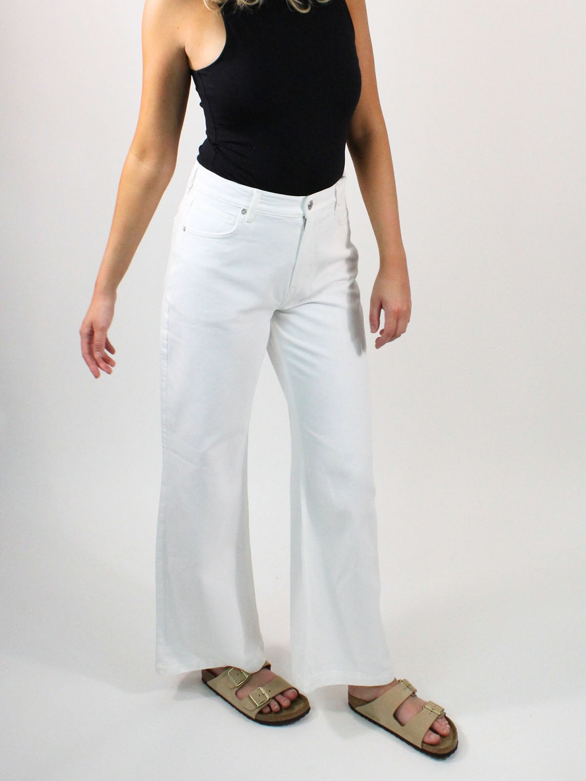 We The Free Stride Jeans White