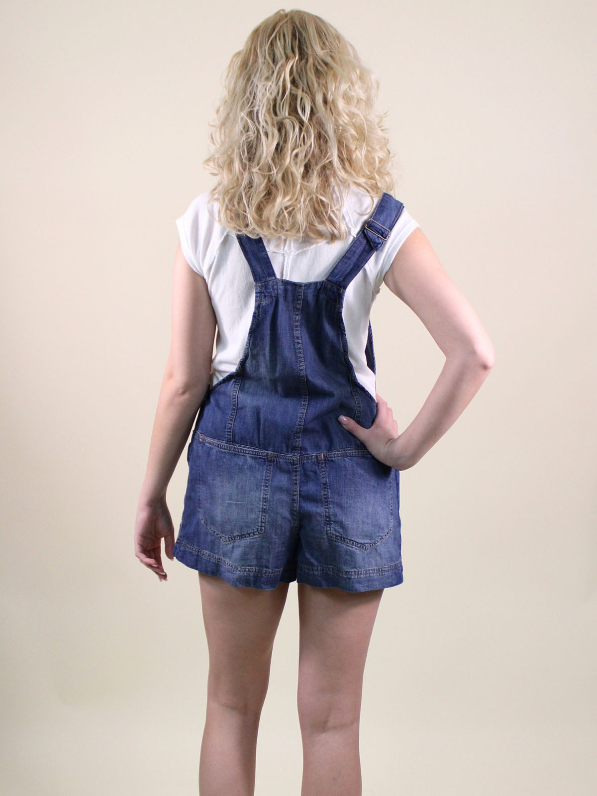 We The Free You've Got The Love One Piece Denim Romper Roulette
