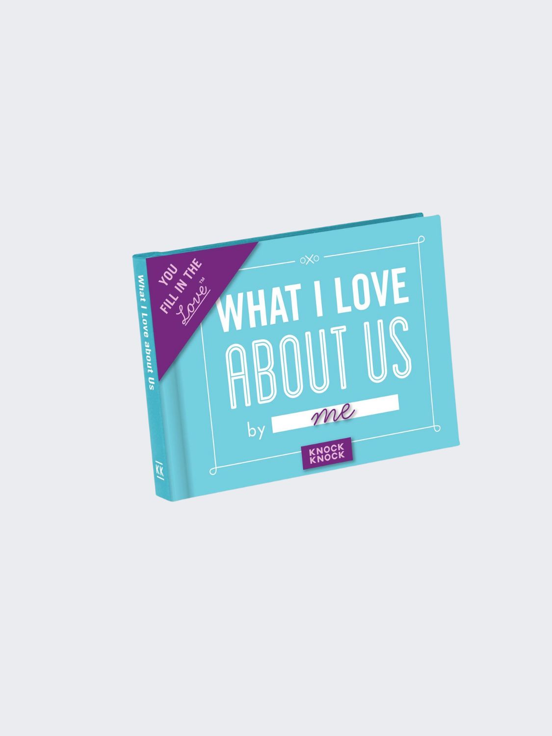 what i love about us by me fill in the blank book-front cover