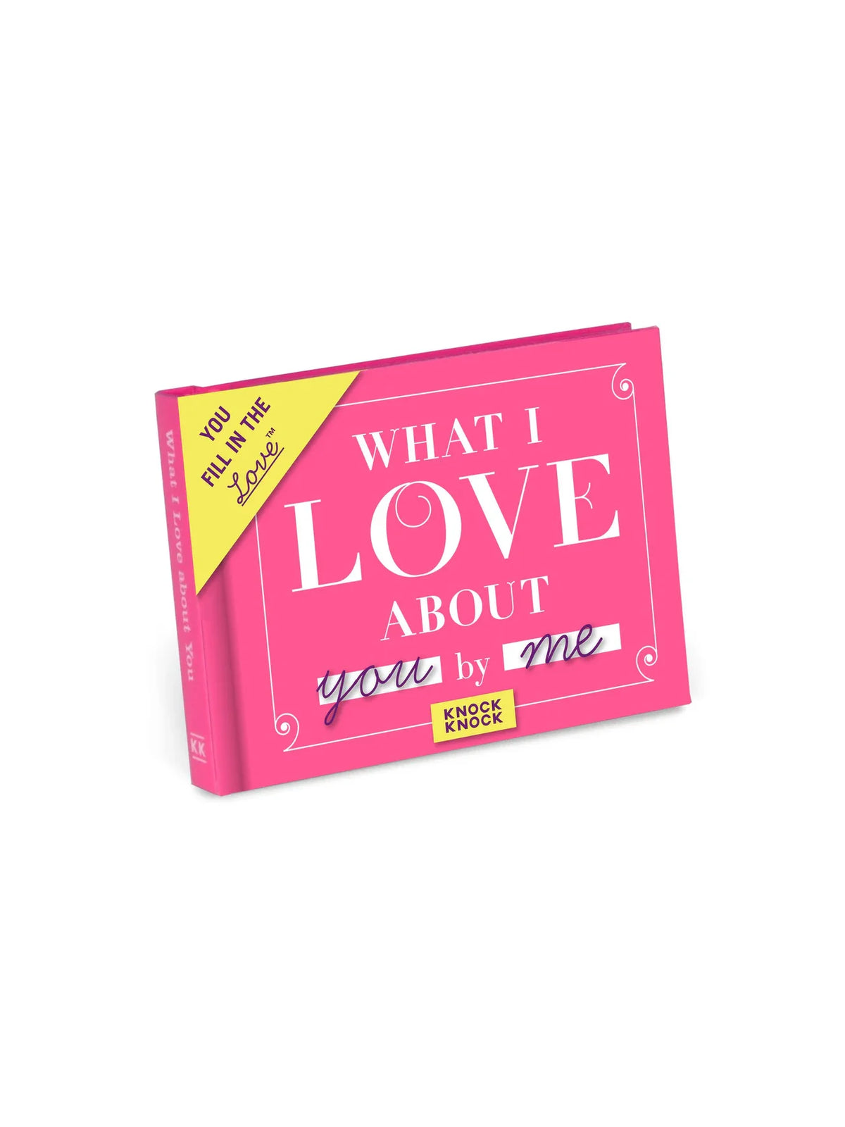 What I Love About You By Me Fill In The Love Book