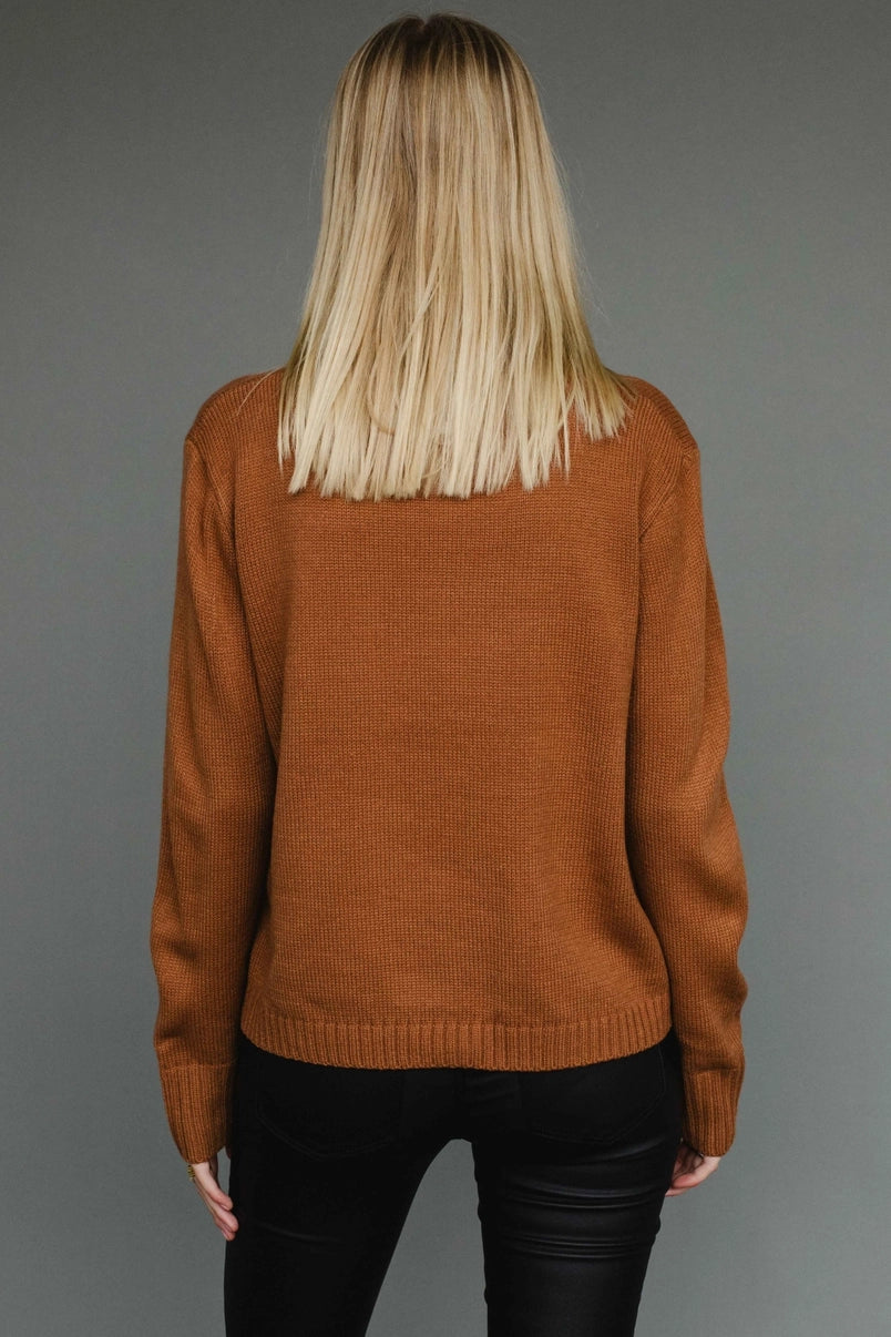Whiskey Weather Sweater Brown