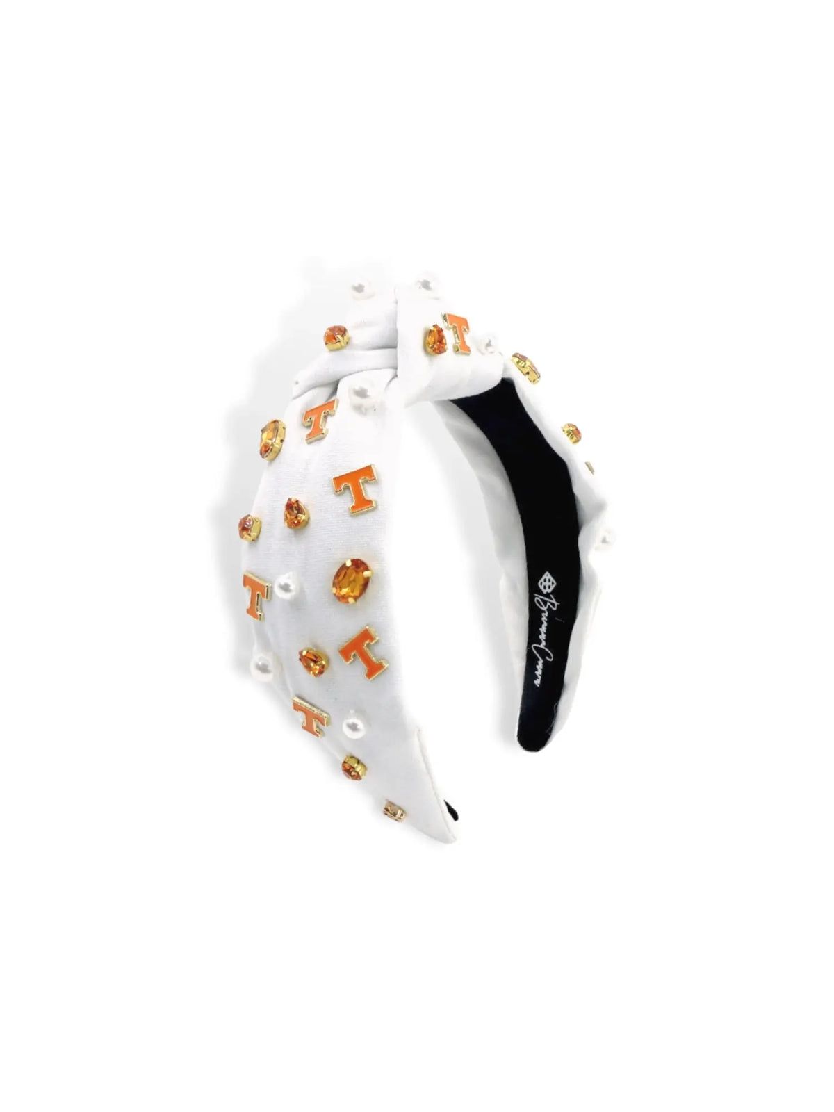 brianna cannon white university of tennessee logo gameday headband