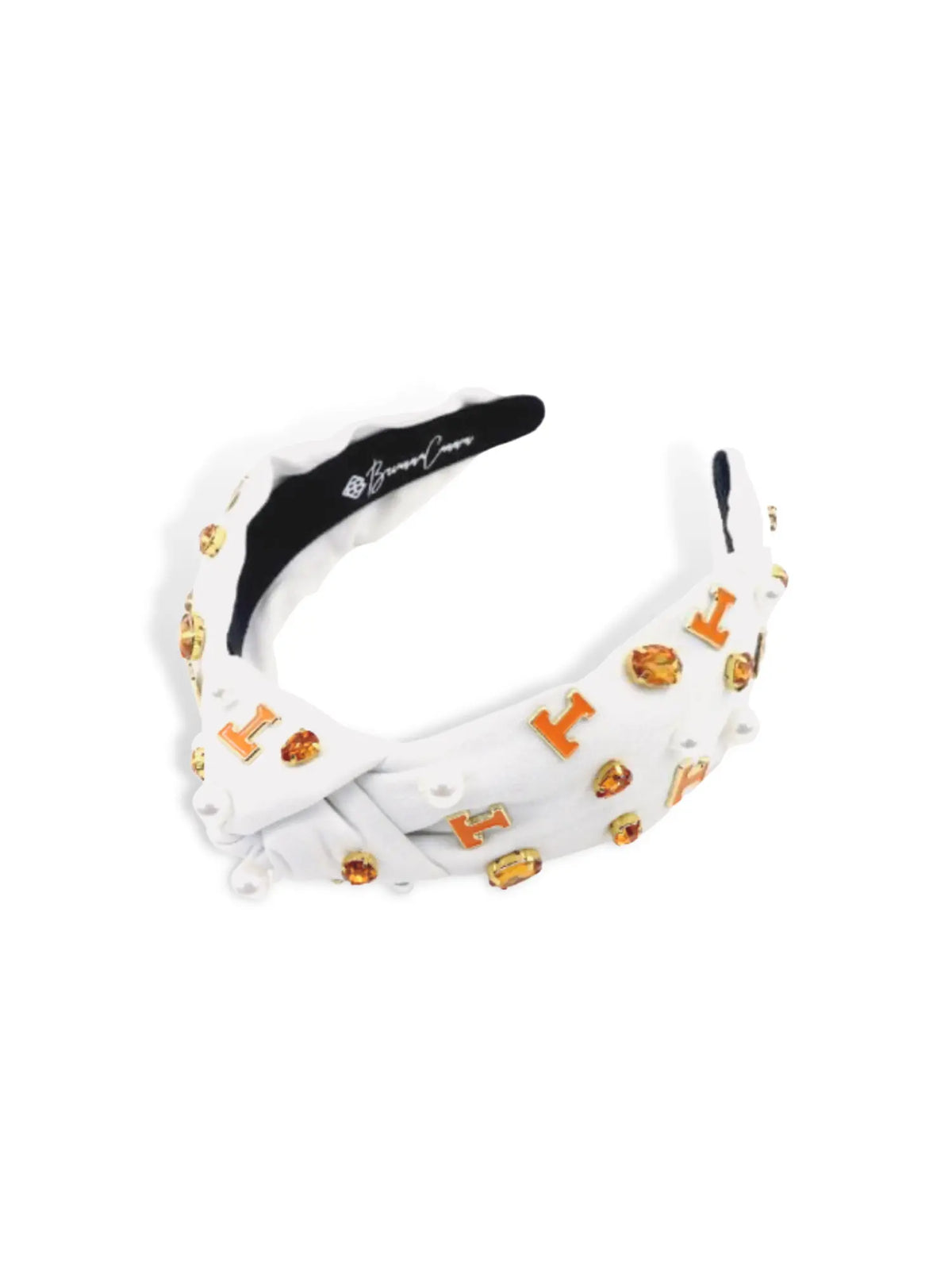 brianna cannon white university of tennessee logo gameday headband