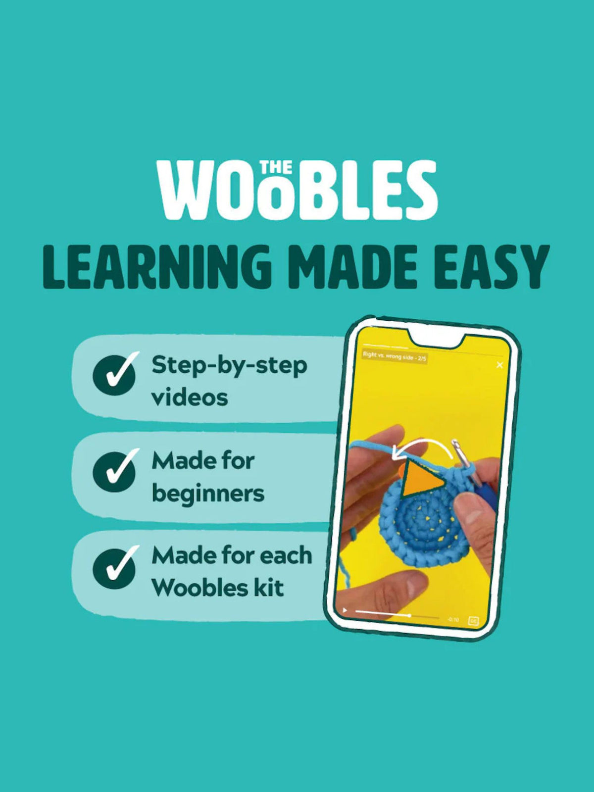 woobles Spongebob Squarepants Crochet Kit