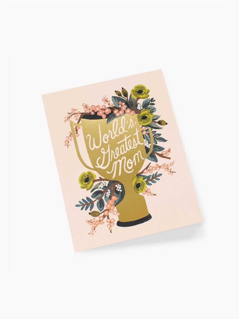 Rifle Paper Co. World's Greatest Mom Mother's Day Greeting Card