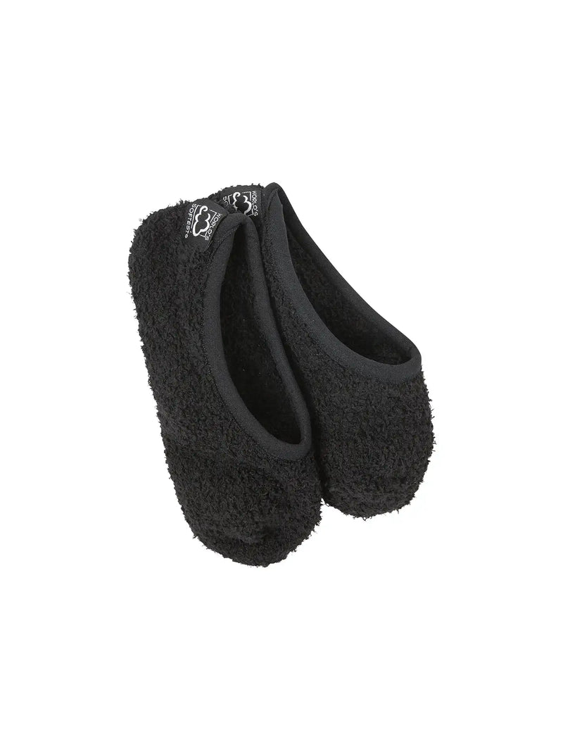 World's Softest Cozy Footsie Sock Black