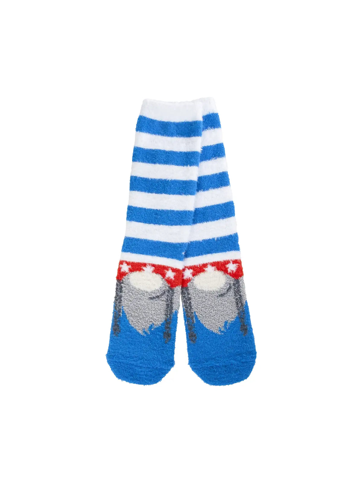 World's Softest Holiday Gnome Feathered Crew Sock Free