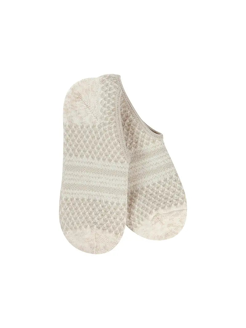 World's Softest Weekend Gallery Footsie Sock Cloud Multi