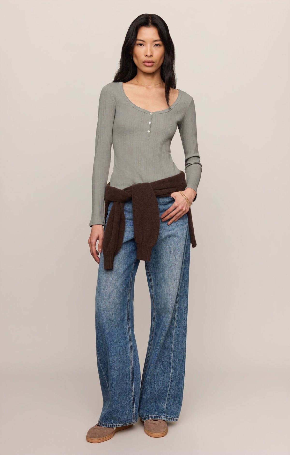 Z SUPPLY Audri Scalloped Top