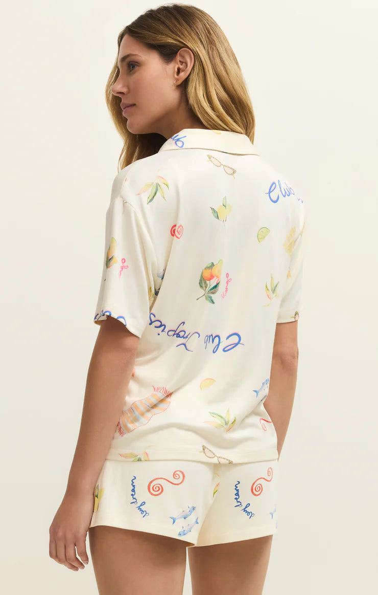 Z SUPPLY Beach Days PJ Top