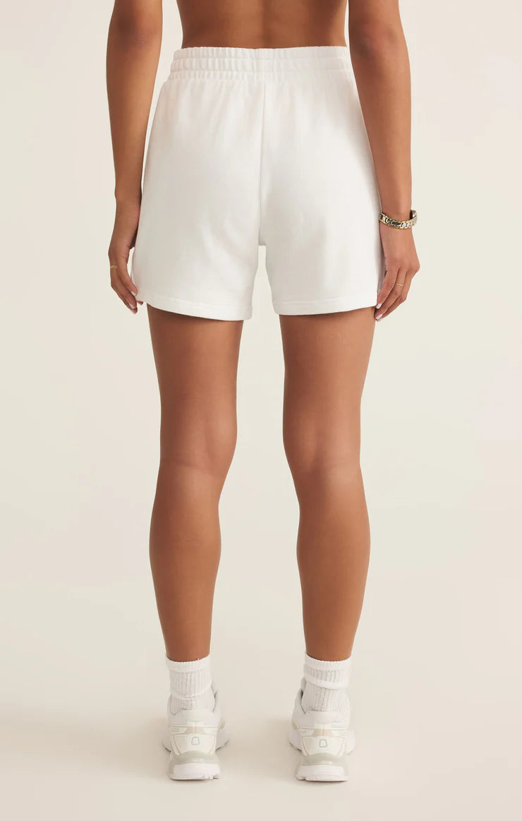 Z SUPPLY Club Shorts in white 
