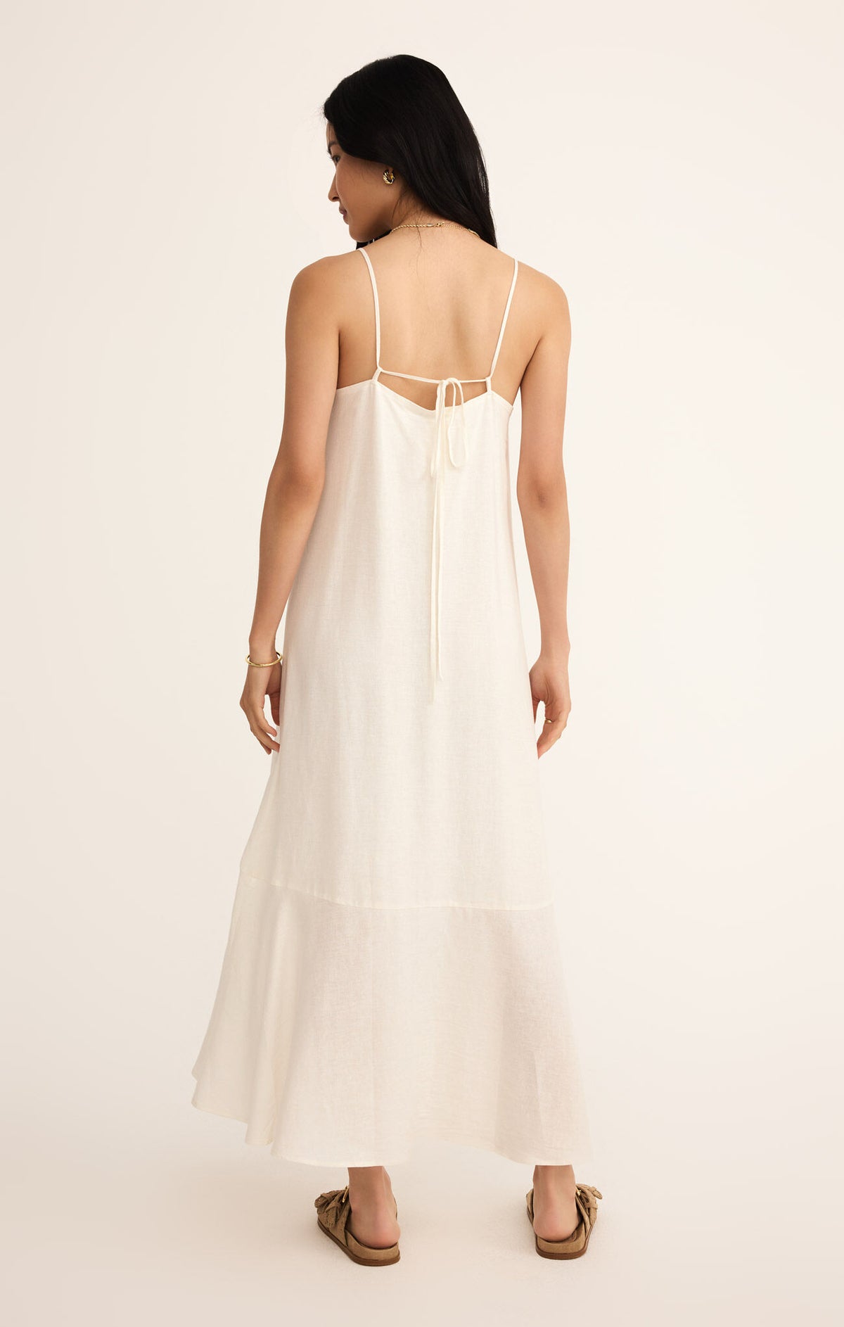 Z SUPPLY Coast Maxi Dress in white 