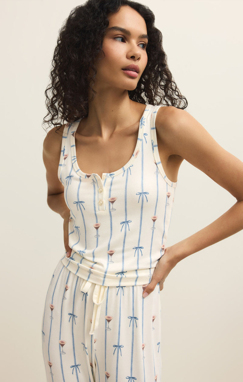 Z SUPPLY Cozy Espresso Martini Tank vanilla ice 