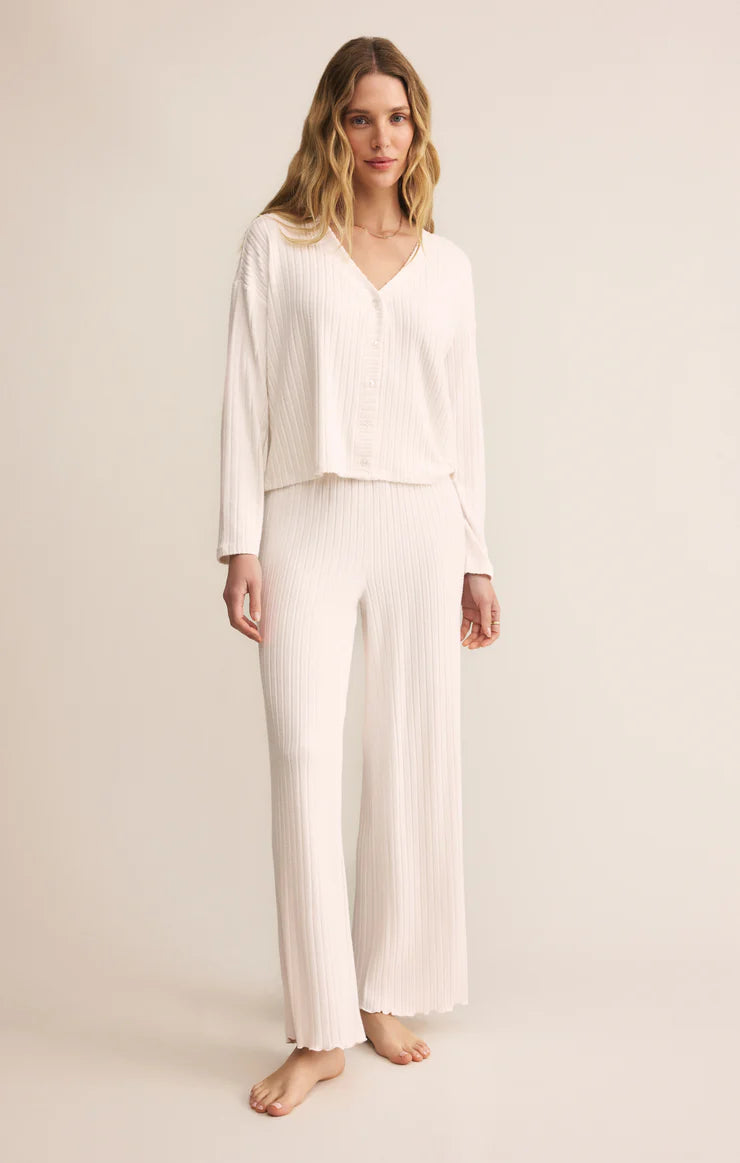 Z SUPPLY Dawn Smocked Rib Pant