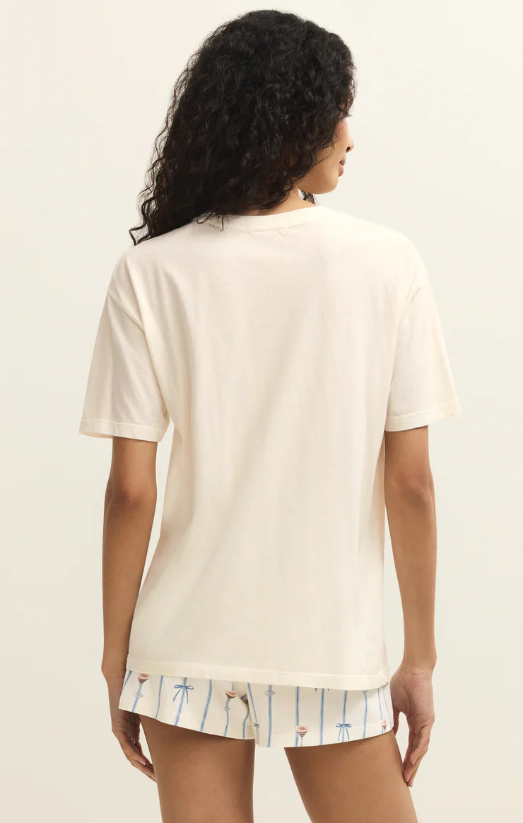 Z SUPPLY Espresso Martini Boyfriend Tee vanilla ice 