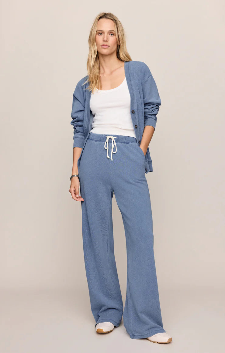 Z SUPPLY Hunter Knit Denim Pant santorini indigo