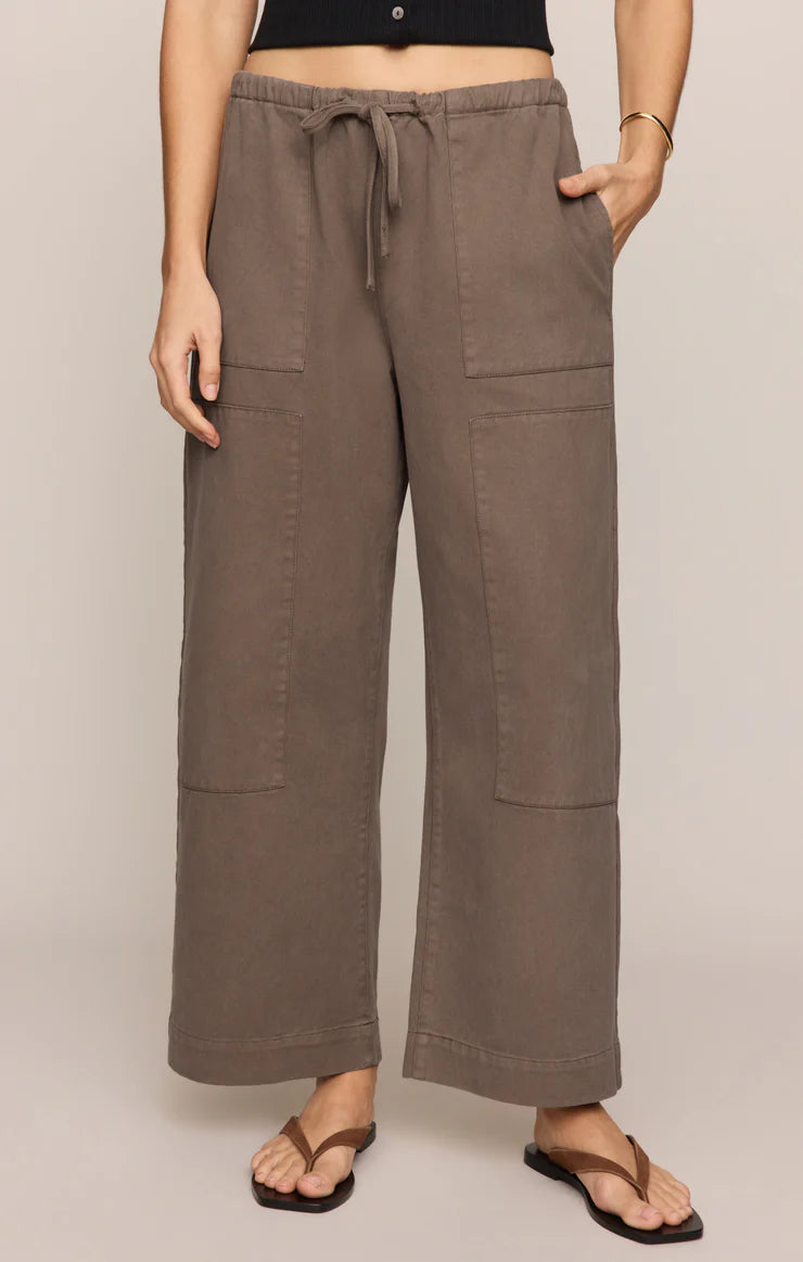 Z SUPPLY Kit Twill Carpenter Pant  pebble coast