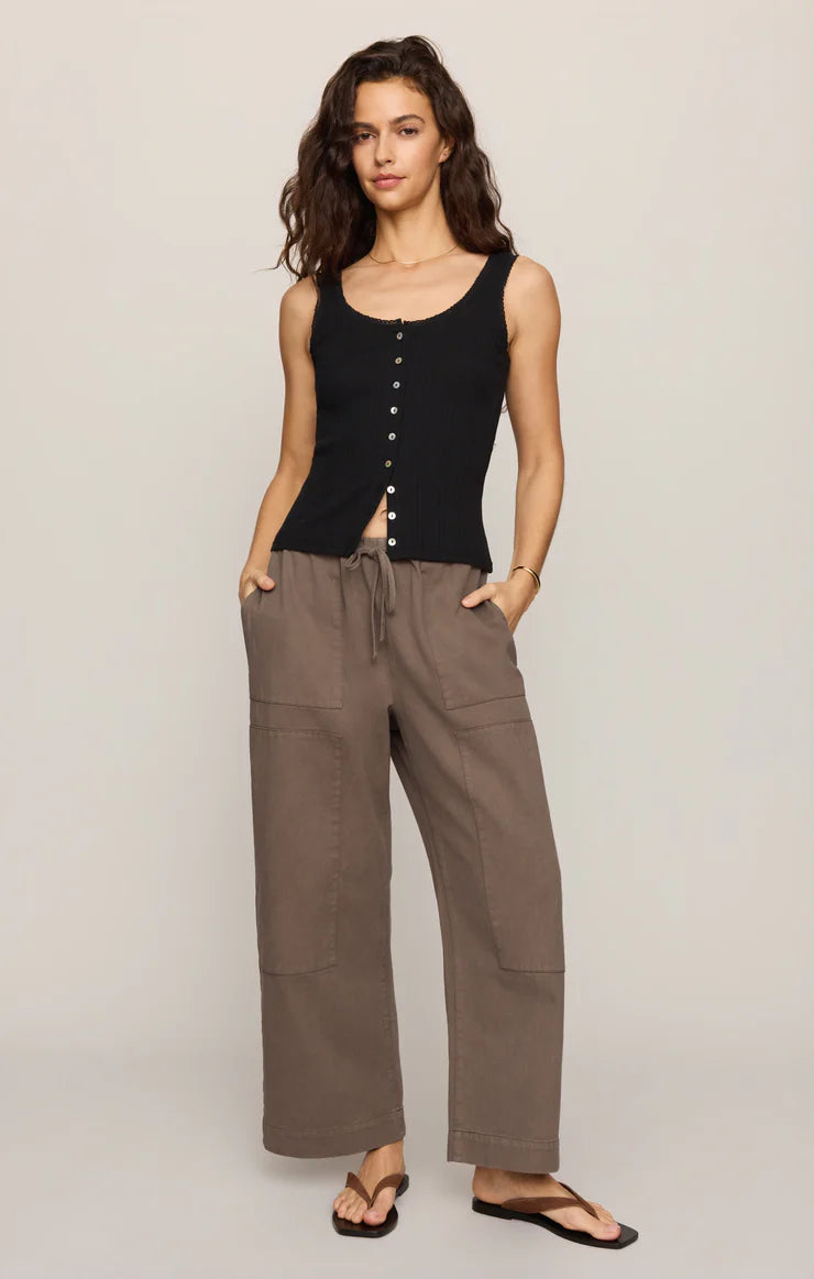 Z SUPPLY Kit Twill Carpenter Pant  pebble coast
